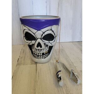 Easter unlimited skull tong‎ bucket candy Halloween prop decor